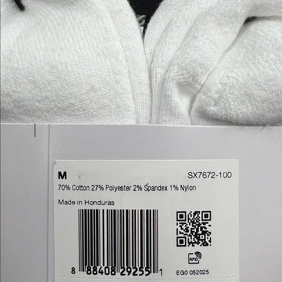 Nike Everyday Cushioned White Low Socks (6 Pack) Women's 6-10 / Youth 5Y-7Y NEW - Picture 7 of 7